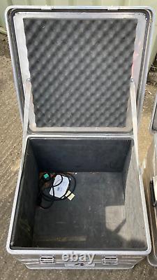 British Army Military Zarges Aluminium Transport Flight Storage Case Box