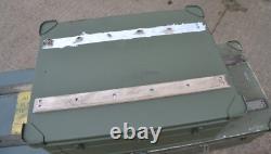 British Army Military Zarges Aluminium Transport Flight Storage Case Box