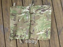 British Army Mtp Bergen Side Pouches Camo Side Pack Zip Pouches Military Surplus