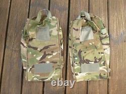 British Army Mtp Virtus 5 L Zip Side Pouches As Pair Military Combat Surplus