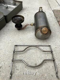 British Army No12 Diesel Cooker Stove VGC Camping Fishing Military Surplus MOD