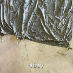 British Army Parachute Canopy Panel- Military Issue OD Parachute Canopy -13'x26