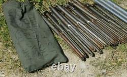 British Army Tent Military Scorpion Fox CVRT Shelter Vintage with Pegs NOS (A)