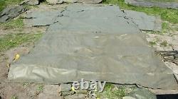 British Army Tent Military Scorpion Fox CVRT Shelter Vintage with Pegs NOS (A)