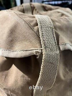 British Army WW2 Backpack Bergen Bag Canvas Commando Late Old Military Surplus