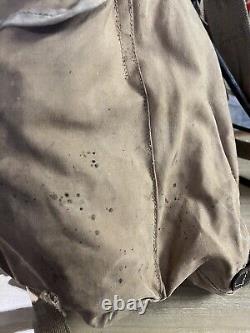 British Army WW2 Backpack Bergen Bag Canvas Commando Late Old Military Surplus