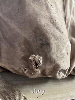 British Army WW2 Backpack Bergen Bag Canvas Commando Late Old Military Surplus