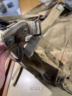 British Army WW2 Backpack Bergen Bag Canvas Commando Late Old Military Surplus
