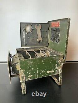 British Army WW2 Military Field Cooker No. 2 / 3 Portable Paraffin Diesel Stove