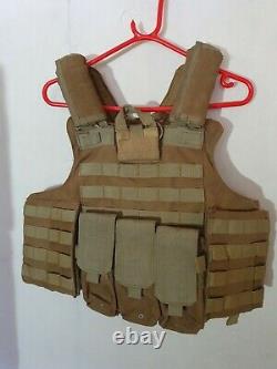 British Military Army Desert Special Forces Assault Vest Plate Carrier large