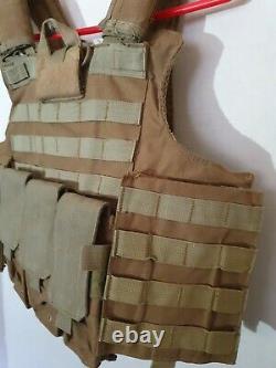 British Military Army Desert Special Forces Assault Vest Plate Carrier large