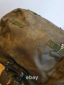 British Military Army SAS 1988 Gulf War 58 Olive Metal Frame bergen bag pack