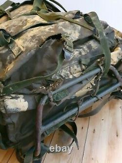 British Military Army SAS 1988 Gulf War 58 Olive Metal Frame bergen bag pack