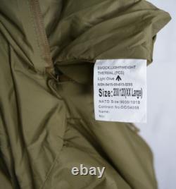 British Military Issue Mens 2XL Light Olive PCS Thermal Lightweight Smock Jacket