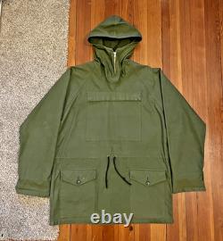 British Military Smock Windproof Green Cadet Forces 1974 Vintage SIZE 4 Medium