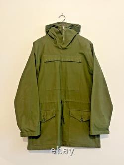 British Military Smock Windproof Green Cadet Forces 1974 Vintage SIZE 4 Medium
