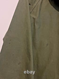 British Military Smock Windproof Green Cadet Forces 1974 Vintage SIZE 4 Medium