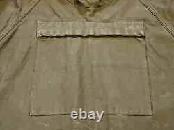 British Military Smock Windproof Green Cadet Forces 1974 Vintage SIZE 4 Medium