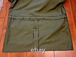 British Military Smock Windproof Green Cadet Forces 1974 Vintage SIZE 4 Medium