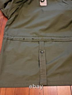 British Military Smock Windproof Green Cadet Forces 1974 Vintage SIZE 4 Medium