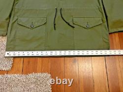 British Military Smock Windproof Green Cadet Forces 1974 Vintage SIZE 4 Medium