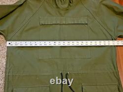 British Military Smock Windproof Green Cadet Forces 1974 Vintage SIZE 4 Medium