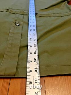 British Military Smock Windproof Green Cadet Forces 1974 Vintage SIZE 4 Medium