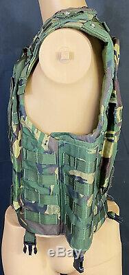 British Military Woodland DPM Osprey Tactical Body Armour Vest