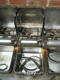 British military Army No 12 Multi-Fuel Cooker Stove and Pans. Camping fishing