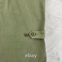 Brooks Brothers Shirt Men 4XLT Tall Army Green Ripstop Military Surplus NWT $188