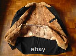 Bulgaria Army Cold Weather Military Emergency Services Greatcoat Sheepskin Lined