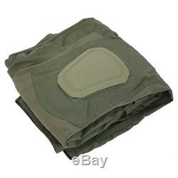 Bulldog ECU2 Combat Military Army Trousers With Knee Pads Airsoft Olive Green