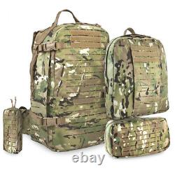 Bulldog Lycan V2 Military MOLLE Modular Backpack Rucksack Daysack MTC Camo MTP