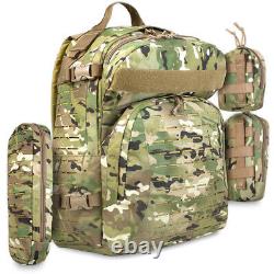 Bulldog Tacticus V2 MOLLE Hydration Military Cadet Rucksack Daysack 37L MTC MTP