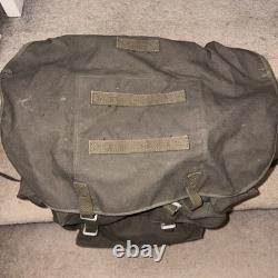 Bundeswehr Rucksack with Original Straps Olive Green Backpack Bag German Army