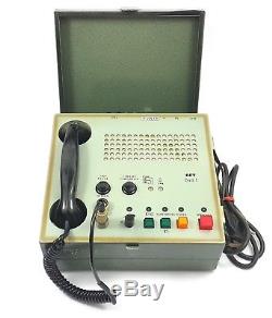 Bunker Telephone Rft Dvg1 Cold War Ddr Gdr German Army Military Phone Radio