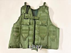 CAMO VEST M74 Vintage INDIA Military AMMO JACKET Rare Militaria Collectible