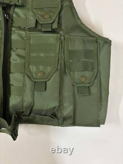 CAMO VEST M74 Vintage INDIA Military AMMO JACKET Rare Militaria Collectible