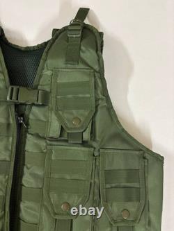 CAMO VEST M74 Vintage INDIA Military AMMO JACKET Rare Militaria Collectible