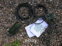 CLANSMAN MILITARY UK Inverted Vee ANTENNA KIT good working order