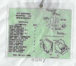 CLANSMAN MILITARY UK Inverted Vee ANTENNA KIT good working order