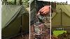 Camping Set Up French Army F2 Tent Field Tested In Forestry