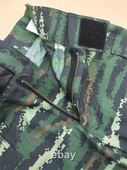 China ARMY military surplus PLA Type 13 Uniform ACU BDU Tiger Stripe Camo SUMMER