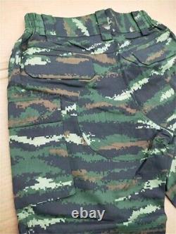 China ARMY military surplus PLA Type 13 Uniform ACU BDU Tiger Stripe Camo SUMMER