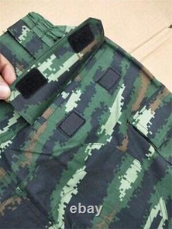 China ARMY military surplus PLA Type 13 Uniform ACU BDU Tiger Stripe Camo SUMMER