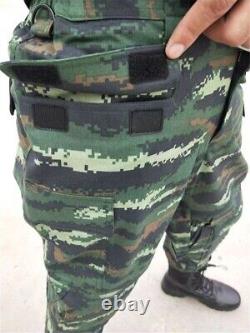 China ARMY military surplus PLA Type 13 Uniform ACU BDU Tiger Stripe Camo SUMMER