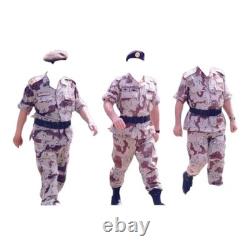 Chocolate Chip Camo DBDU Uniform Jordanian US Army Special Forces Military Set