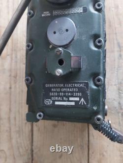 Clansman Army Military Radio Hand Generator