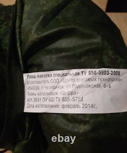 Cloak tent russian special army soldier military poncho hooded raincoat