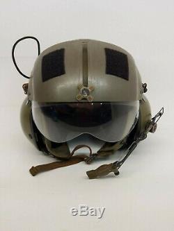 Cold War Era US Army Gentex SPH-4 Helicopter Flight Helmet Military Pilot Helmet